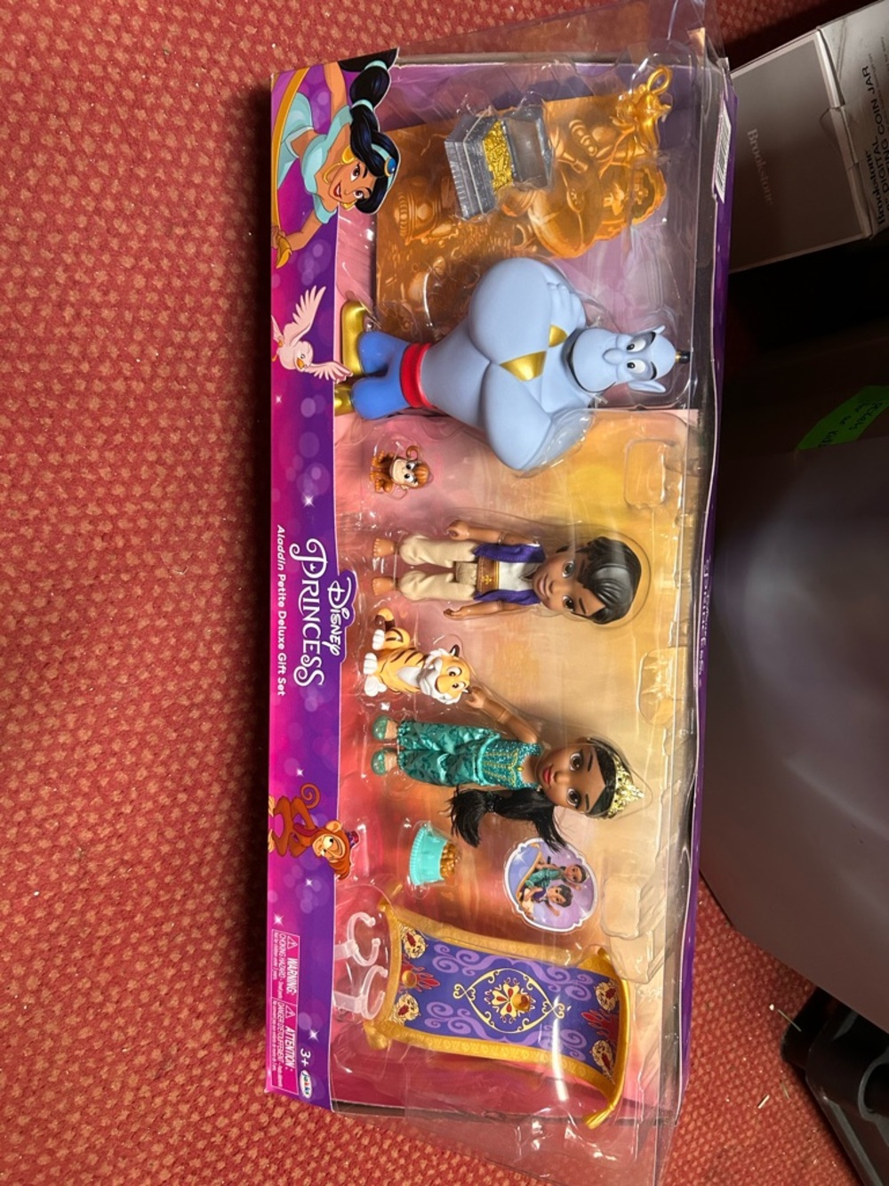 NEW Disney Petite storytelling deluxe Aladdin Jasmine Genie doll set